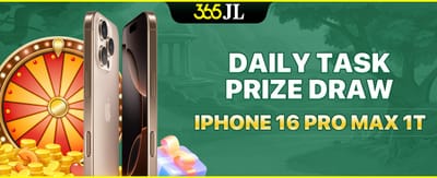 iPhone 16 Pro Max Mega Draw promotional banner